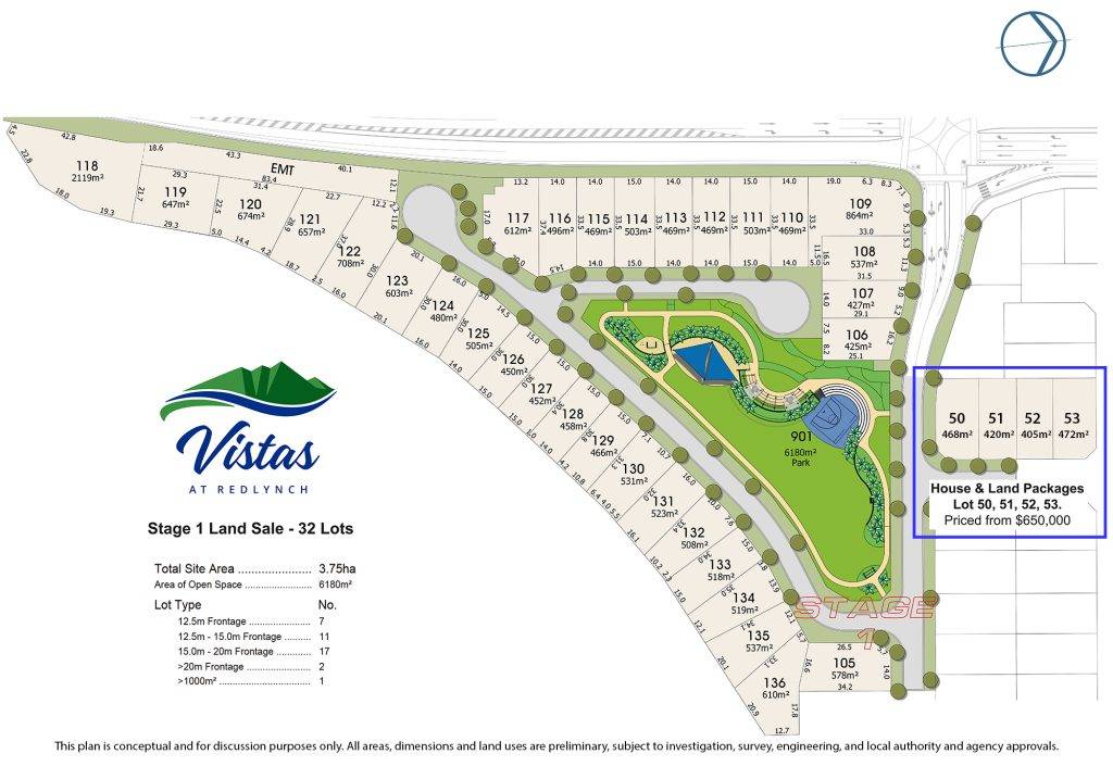 REDLYNCH VISTAS STAGE 1 landsale 32 lots for sale cairns